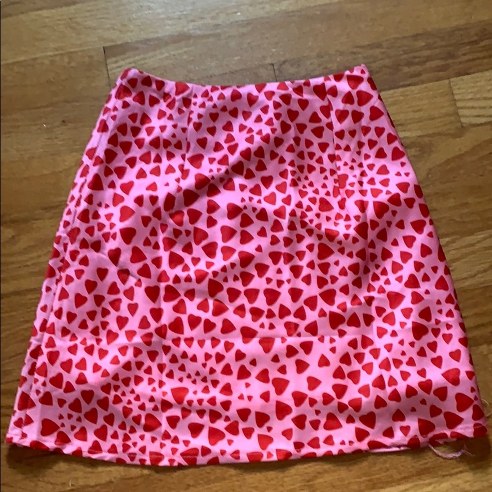 Princess Polly Pink & Red skirt